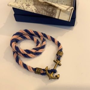 Kiel James Patrick wrap bracelet pink/ blue